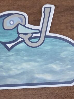 Dooney & Bourke Duck Sticker NWOT